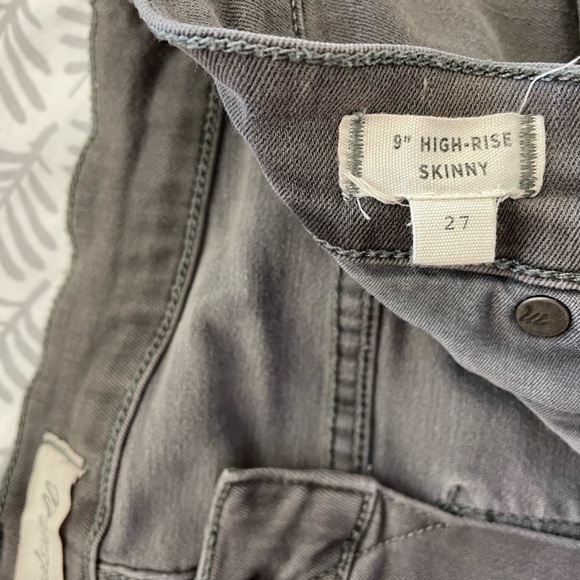 Madewell 9” high rise skinny jeans - Picture 4 of 5